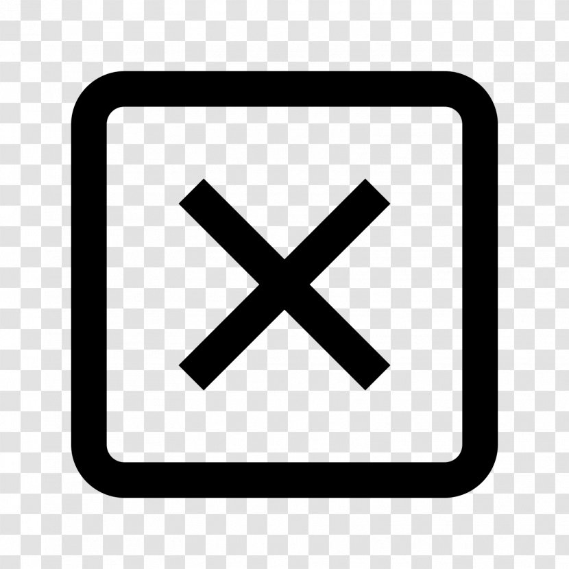 Delete Button - Theme - Symbol Transparent PNG