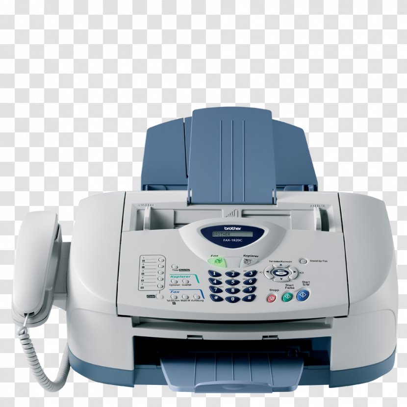 Inkjet Printing Laser Printer Output Device - Technology - Fax Machine Transparent PNG