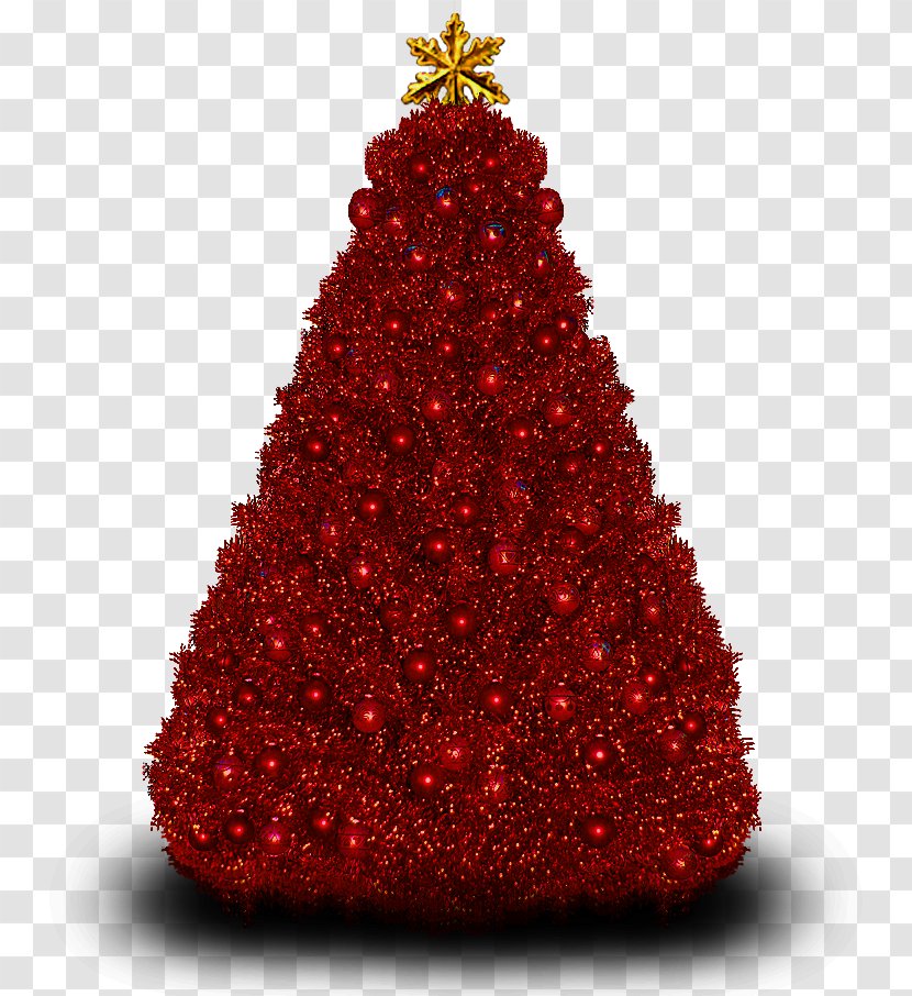 Christmas Tree Santa Claus Clip Art - Ornament Transparent PNG
