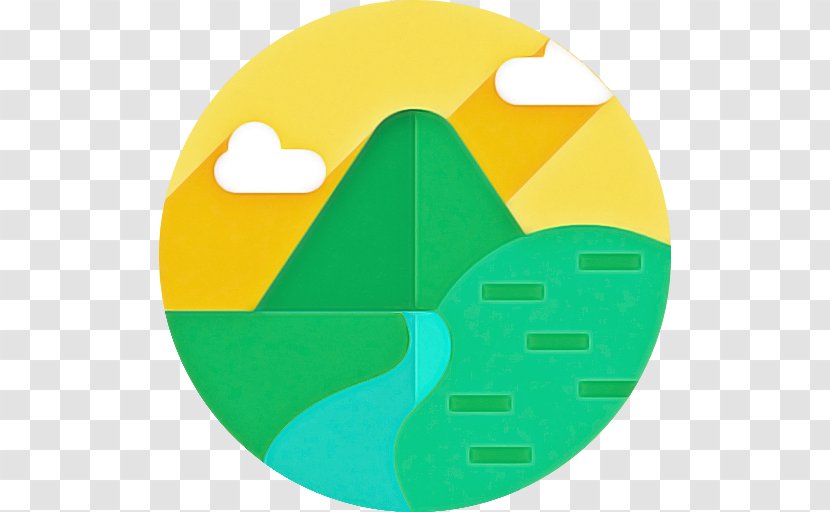 Green Yellow Circle Symbol Logo Transparent PNG