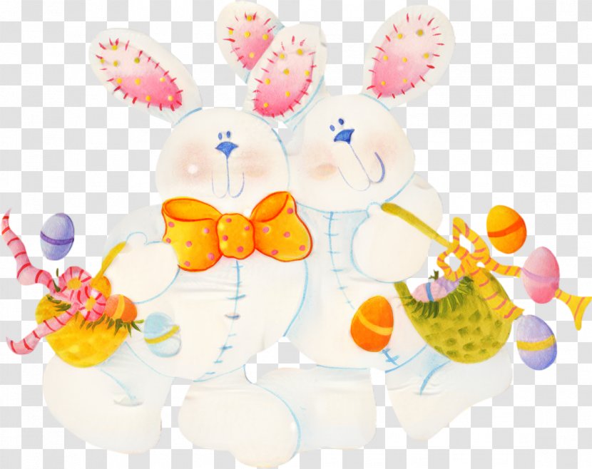 Easter Bunny Background - Infant - Baby Toys Transparent PNG