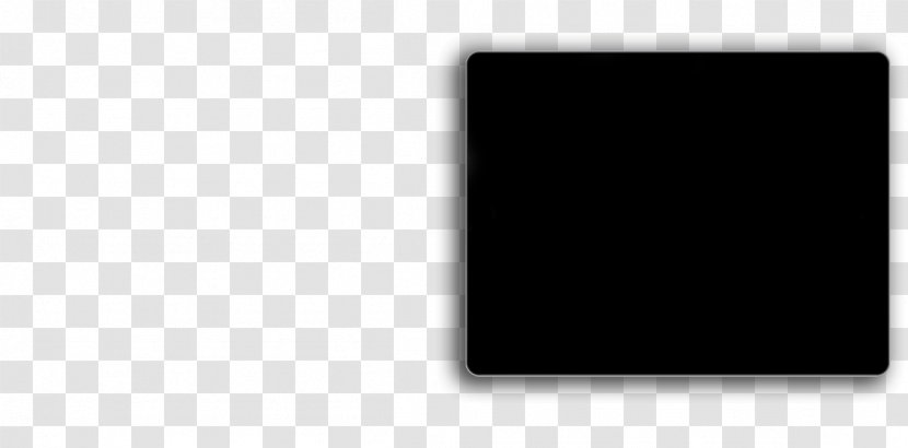 Rectangle Font - Black - Geometry Banner Transparent PNG