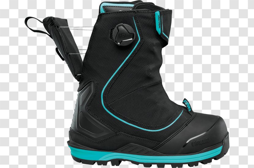 Snowboarding Splitboard Boot Shoe Clothing - Black Transparent PNG