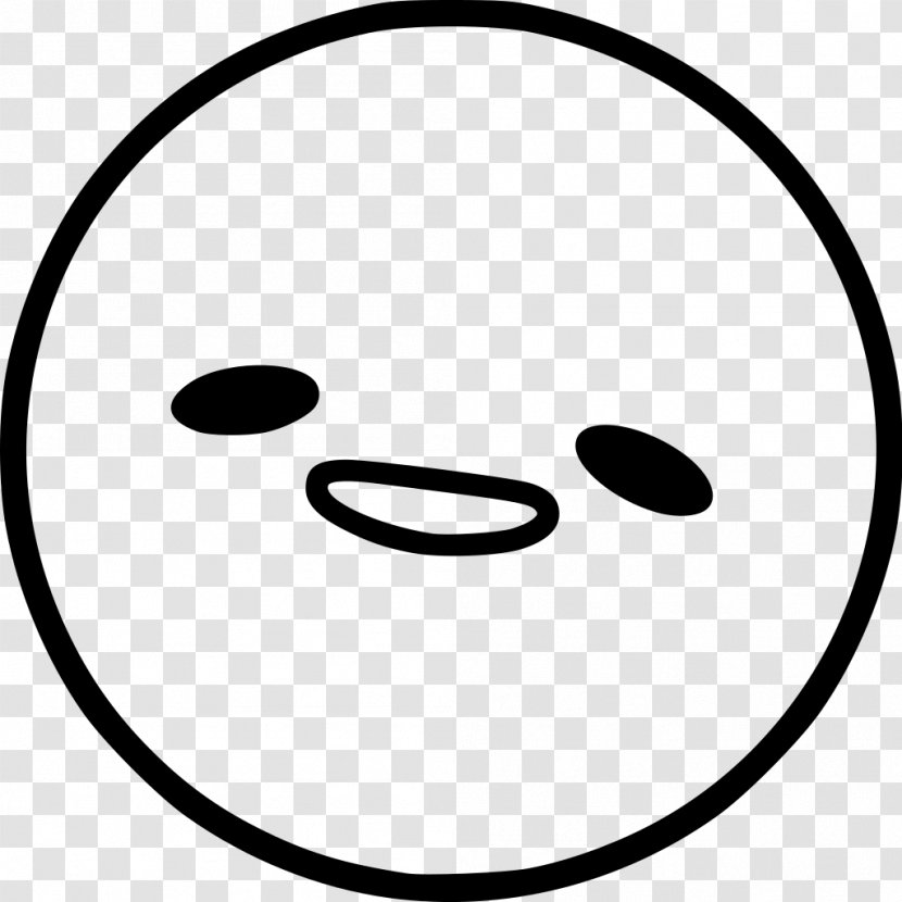 Smiley - Facial Expression - Monochrome Photography Transparent PNG