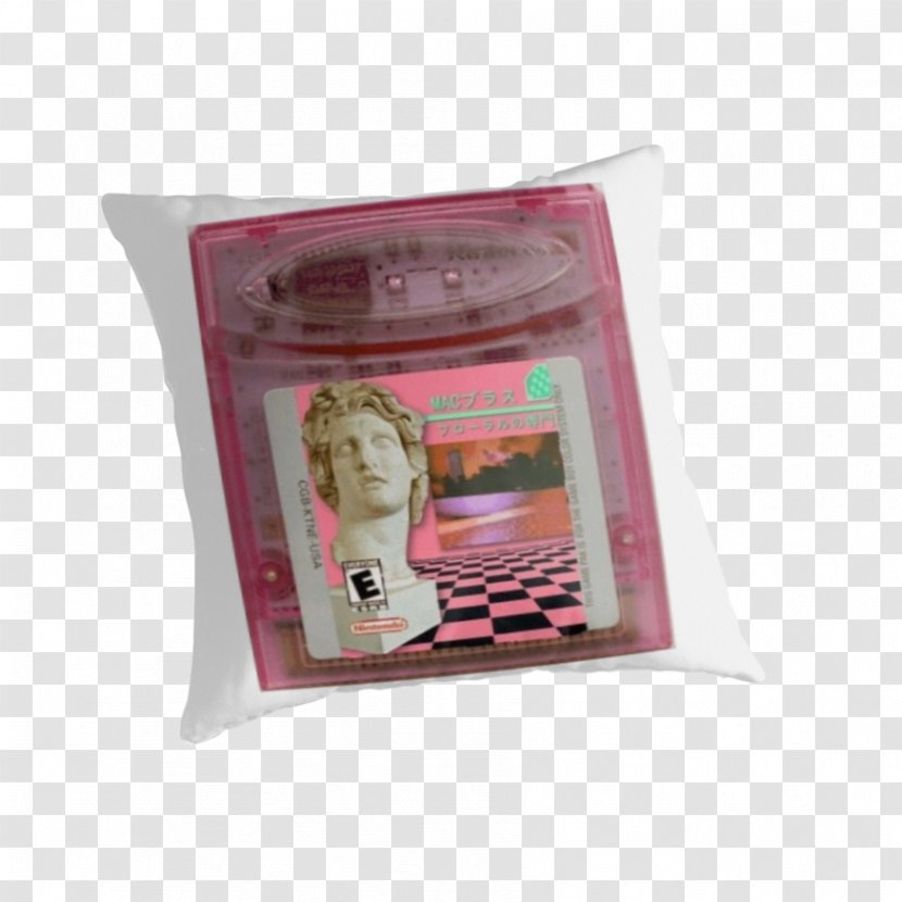 Floral Shoppe Cushion Throw Pillows T-shirt - Unisex - Macintosh Plus Vaporwave Transparent PNG