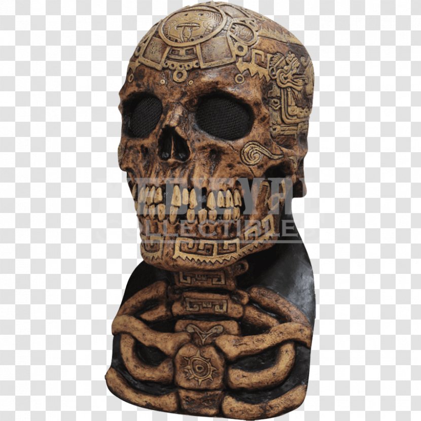 Latex Mask Halloween Costume Aztec - Frame - Ancient Transparent PNG