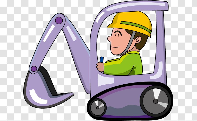 Architectural Engineering Excavator Heavy Machinery 工事 Clip Art Transparent PNG