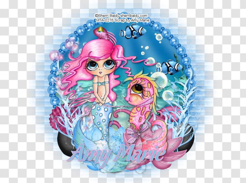 Pink M Organism - Rtv - Mermaid Theme Transparent PNG