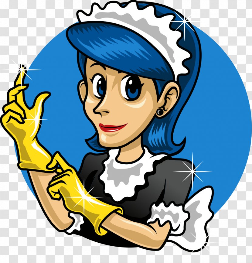 Maid Service Commercial Cleaning Cleaner Housekeeping - Headgear Transparent PNG