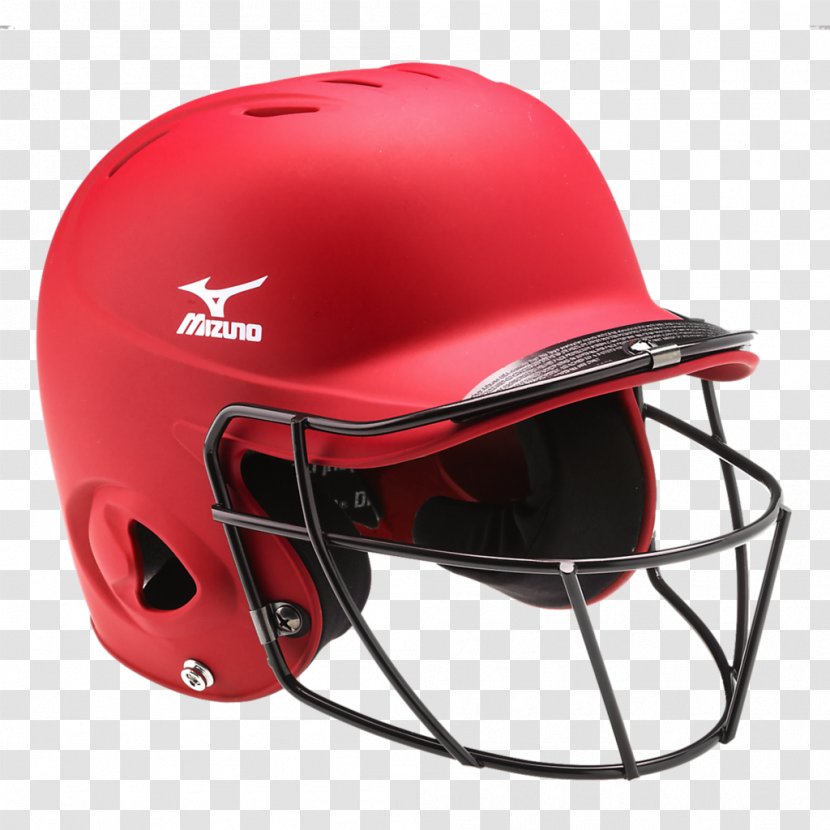 Baseball & Softball Batting Helmets Mizuno MBH252 MVP Batter'S Helmet Solid Batter's With Fastpitch Facemask - 24 Yoga Style Transparent PNG