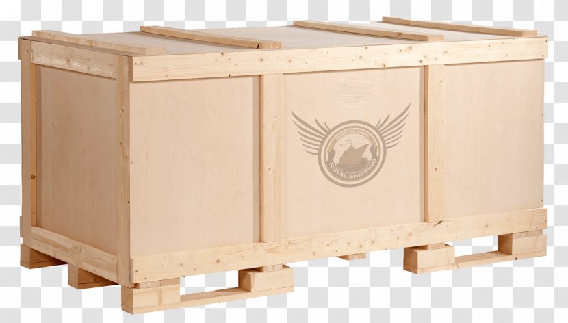 Wooden Box Crate Plywood Packaging And Labeling - Corrugated Design - WOOD BOX Transparent PNG