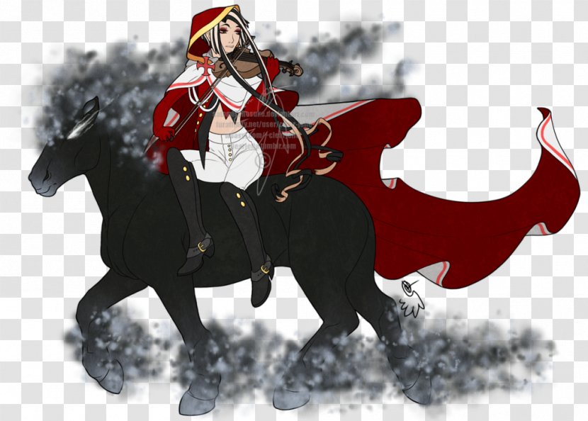 Horse Character Fiction - Little Red Riding Hood Werewolf Transparent PNG