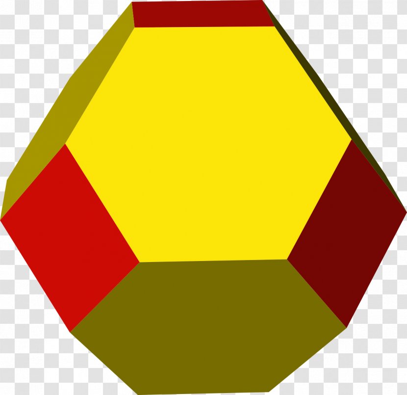 Truncated Octahedron Cuboctahedron Archimedean Solid Polyhedron - Area - Face Transparent PNG