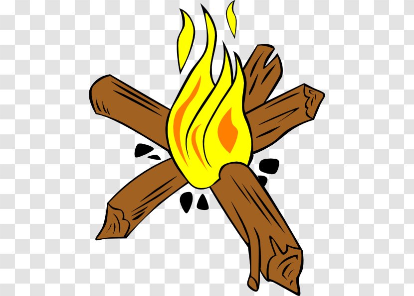 Campfire Camping Fire Making Clip Art - Symbol - Cartoon Transparent PNG