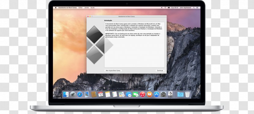 MacBook Pro Boot Camp Transparent PNG