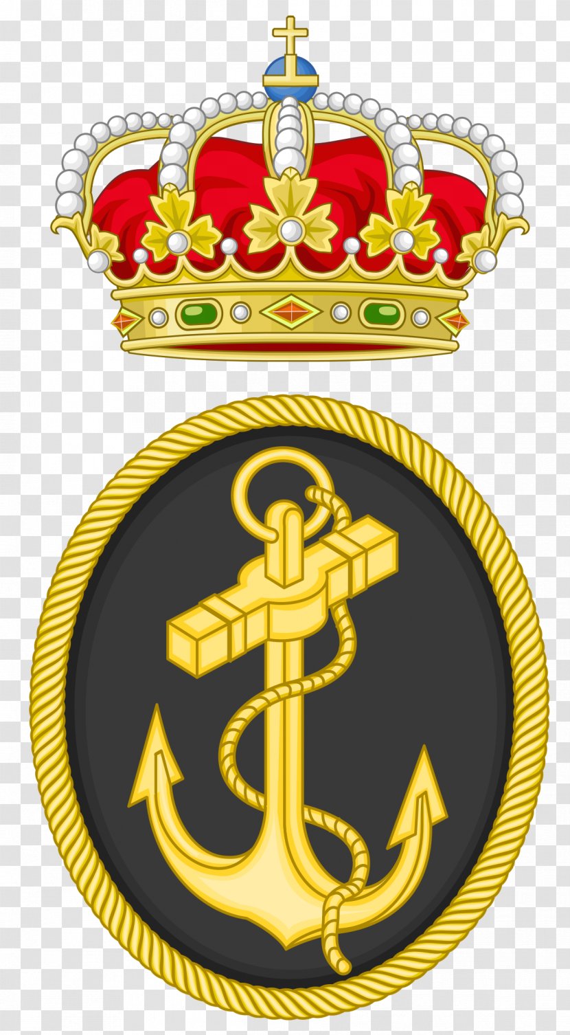 Spanish Navy Coat Of Arms Spain Military - Anchor Transparent PNG
