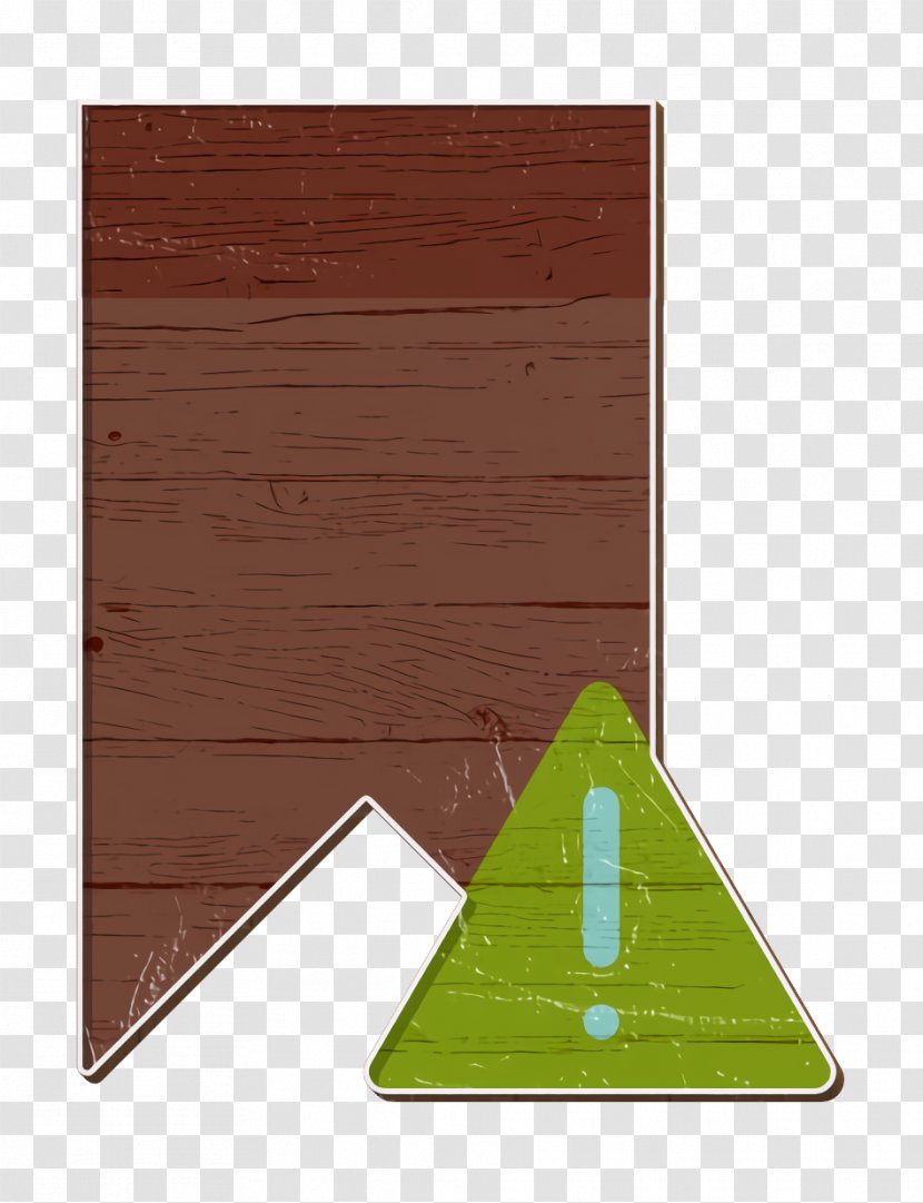 Bookmark Icon Interaction Assets - Triangle - Plywood Flooring Transparent PNG