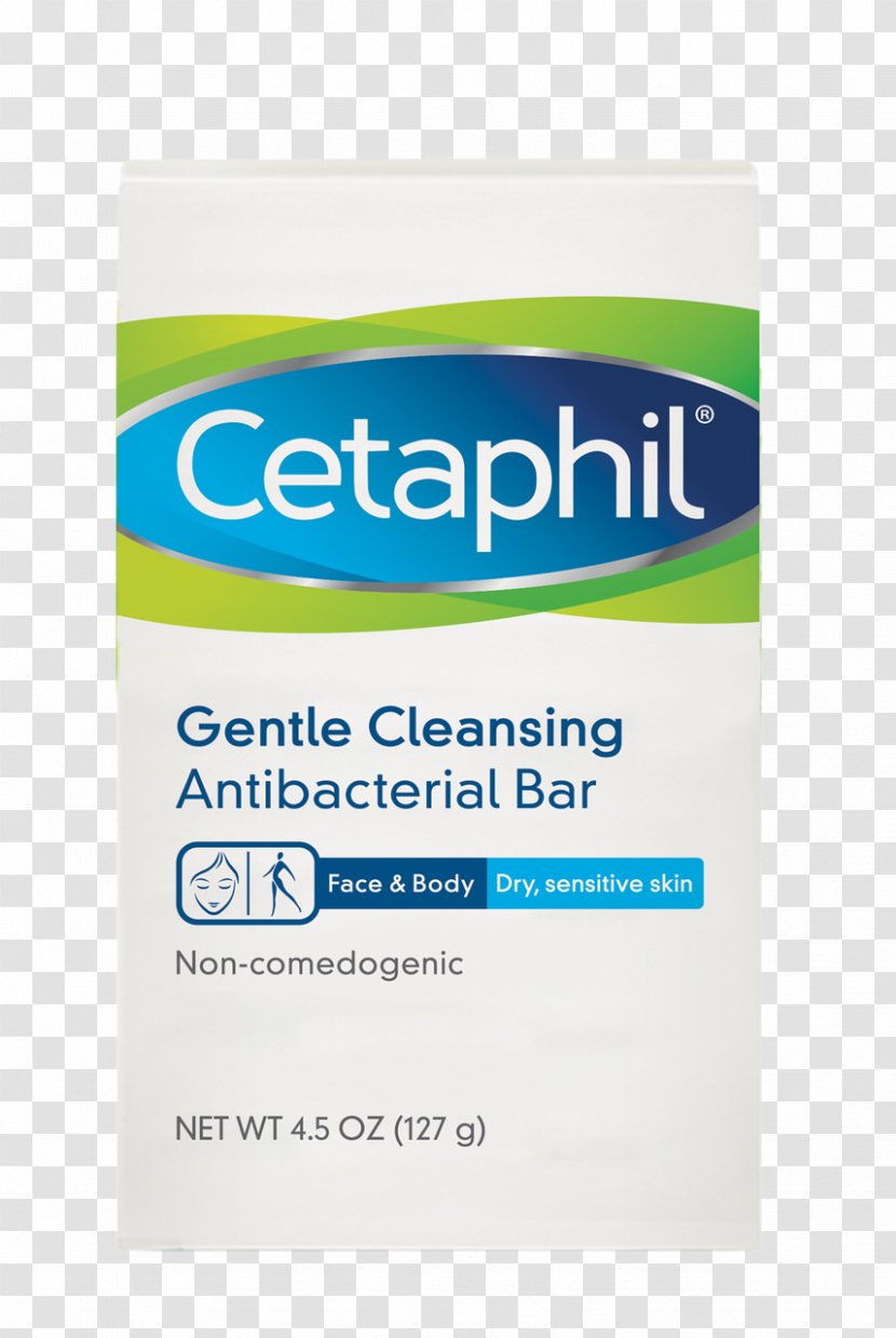 Cetaphil Gentle Skin Cleanser Cleansing Cloths Lotion Bar - Antibacterial Transparent PNG