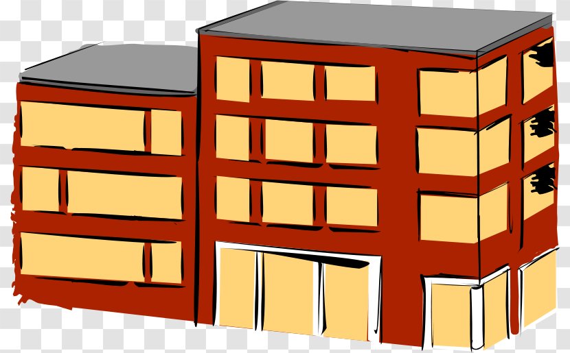 Apartment Housing Free Content Clip Art - Royaltyfree - Flat Cliparts Transparent PNG