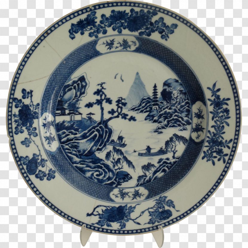 Tableware Porcelain Plate Platter Ceramic - Saucer - Chinoiserie Transparent PNG