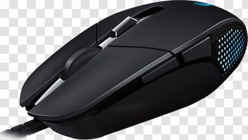 Computer Mouse Logitech Video Game Optical Input Devices - Dots Per Inch - Pc Transparent PNG