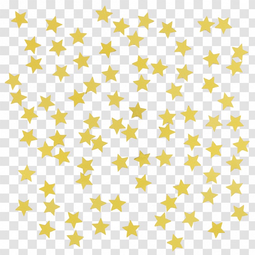 Gold Confetti Party Star Clip Art - Leaf - Sticker Transparent PNG