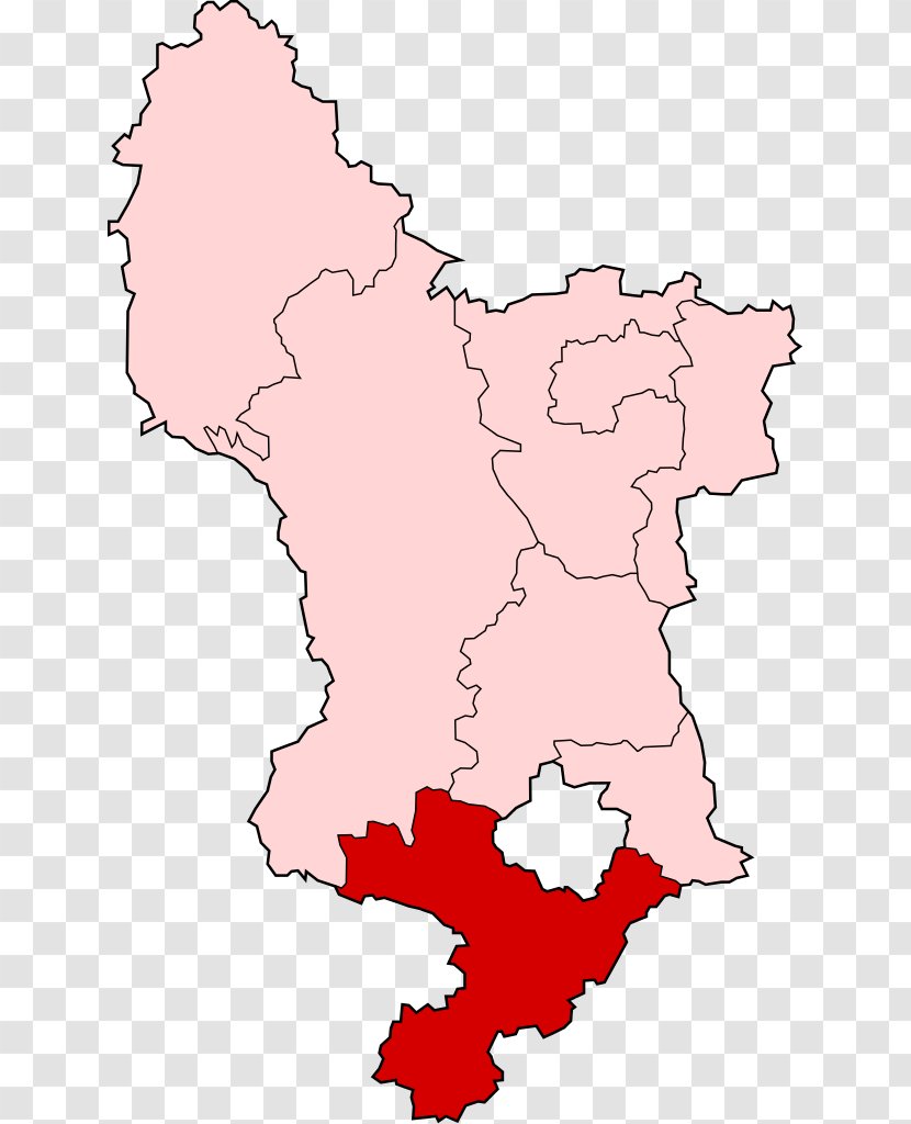 South Derbyshire Swadlincote Non-metropolitan District Ceremonial Counties Of England County - Wikipedia Transparent PNG