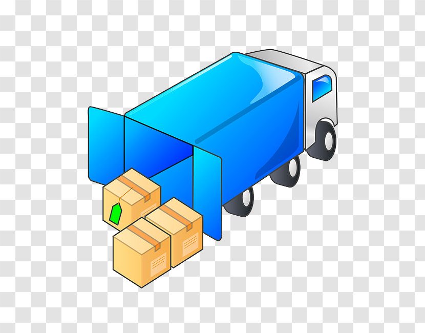Intermodal Container Icon - Brand - Blue Transparent PNG