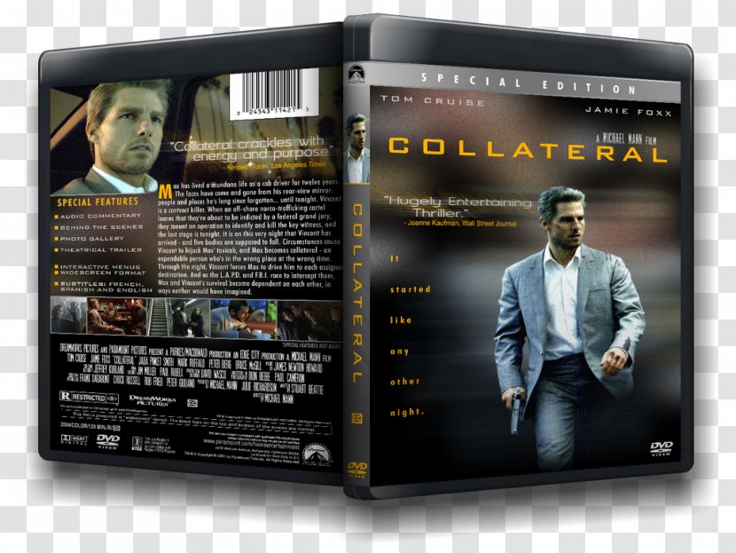 Film Poster Blu-ray Disc 0 DVD - Collateral Transparent PNG