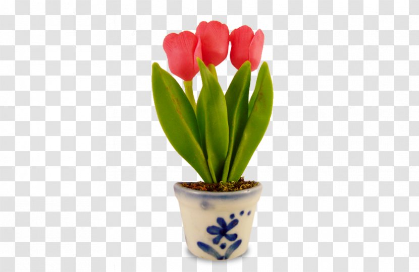 Tulip Cachepot Vase Flowerpot Yellow - Souvenir Transparent PNG