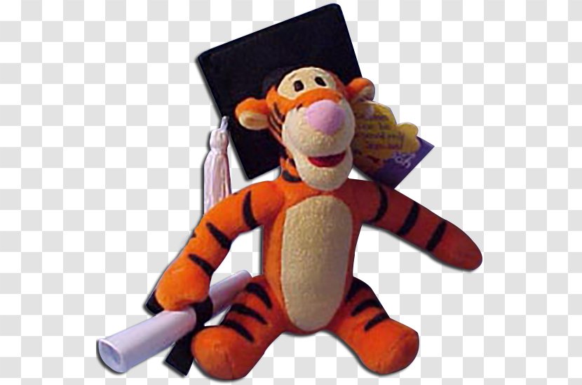 Tigger Stuffed Animals & Cuddly Toys Winnie-the-Pooh Eeyore Piglet - Square Academic Cap Transparent PNG