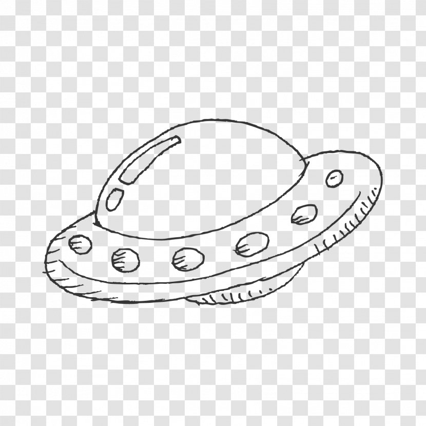 Clip Art Cartoon Illustration Image Spacecraft - Outer Space - Check Us Out Transparent PNG