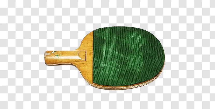 Table Tennis Racket - Green - Bat Transparent PNG