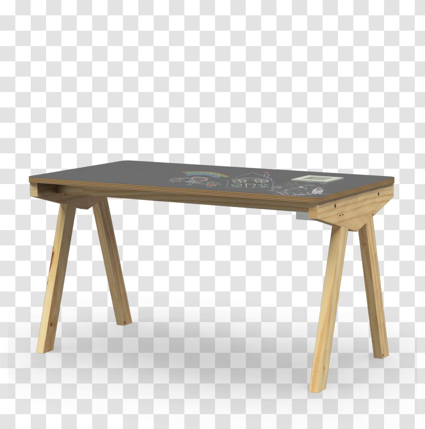 Table Green Claro Desk Design - Designer Transparent PNG