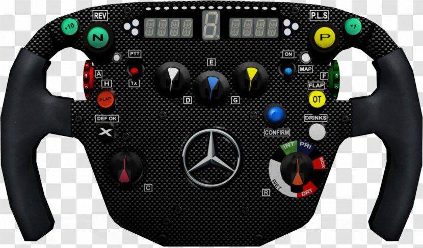 PlayStation 3 Accessory Motor Vehicle Steering Wheels Car - F1 Wheel Transparent PNG