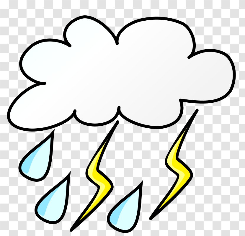 Weather Storm Cloud Clip Art - Meteorology Cliparts Transparent PNG