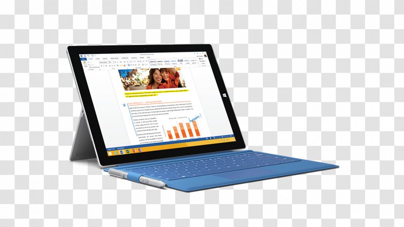 Surface Pro 3 Computer Keyboard Laptop - Intel Core I5 Transparent PNG