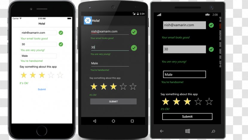 Feature Phone Xamarin Smartphone Android - Computing Platform Transparent PNG