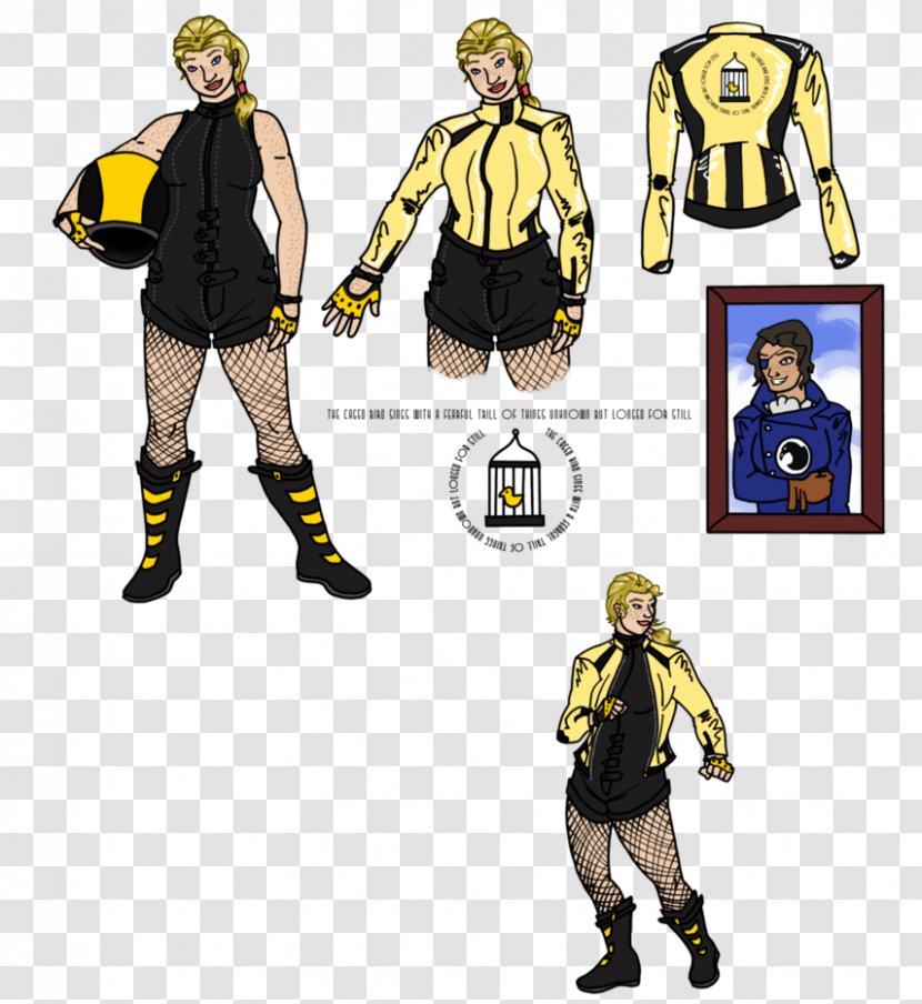 Costume Design Action & Toy Figures Uniform Character - Black Canary Transparent PNG