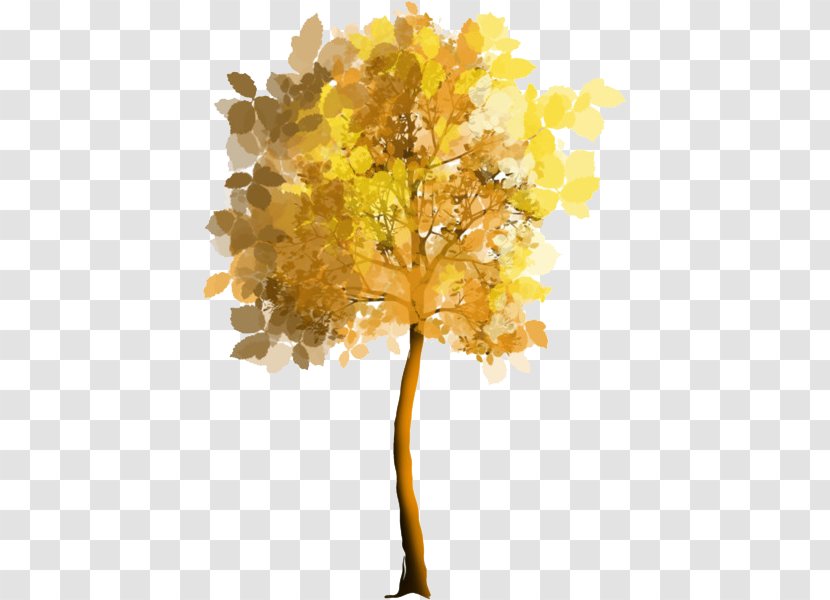 Leaf Maple Oil Painting Download - Tree Transparent PNG
