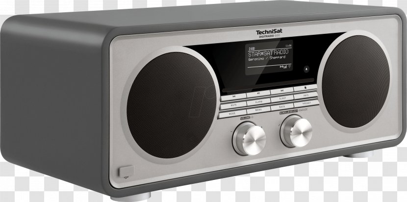 Internet Radio TechniSat DIGITRADIO 600 Bluetooth Digital Audio Broadcasting FM - Compact Disc Transparent PNG