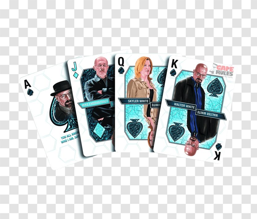Walter White Playing Card Breaking Bad - Game - Season 5 BlueWalter Transparent PNG