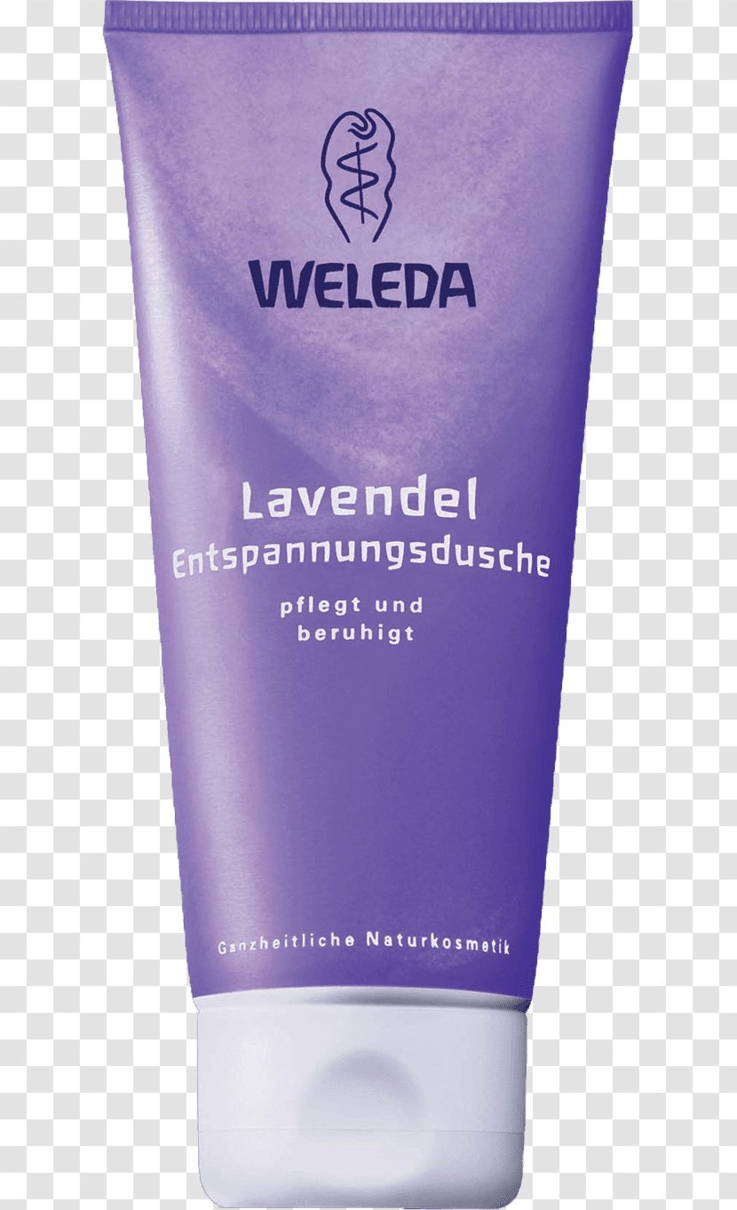 Weleda Lavender Creamy Body Wash Lotion Pigu.lt Shower Gel Transparent PNG