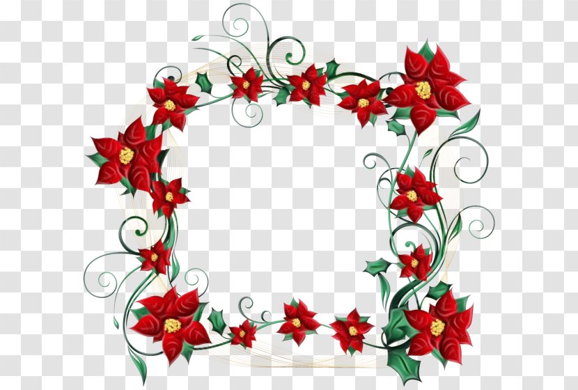 Christmas Decoration - Interior Design - Floral Transparent PNG