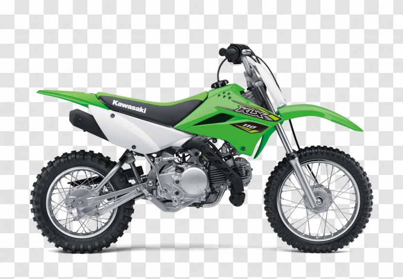 Kawasaki KLX 110 Motorcycle Chico Motorsports Snowmobile - Heavy Industries Engine - Dirt Bikes Transparent PNG