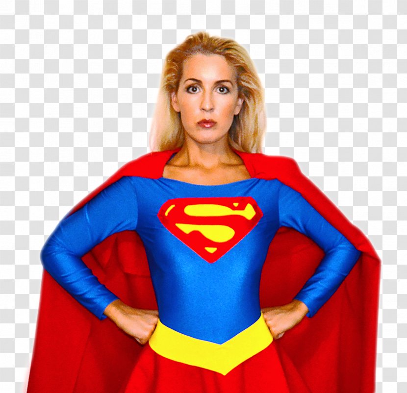 Helen Slater Supergirl Superman Cosplay - Dc Comics Transparent PNG