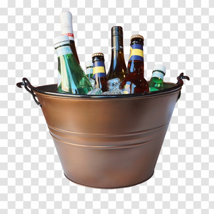Beer Bucket Alcoholic Drink Plastic - Party Transparent PNG