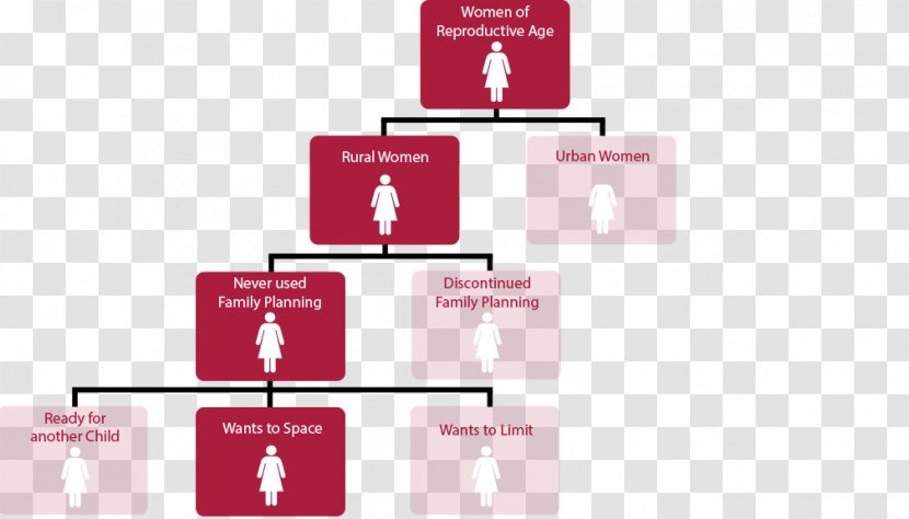 Digital Marketing Market Segmentation Audience Target - Magenta - Column Line Transparent PNG