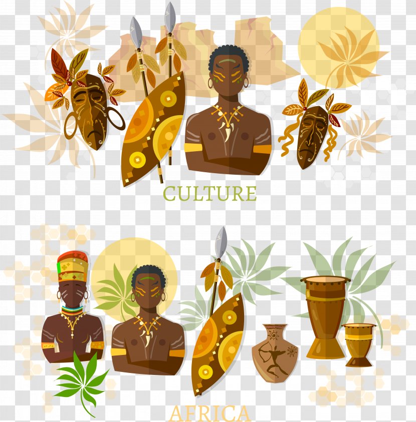 Africa Illustration - Royaltyfree - Decorative Travel Material Transparent PNG