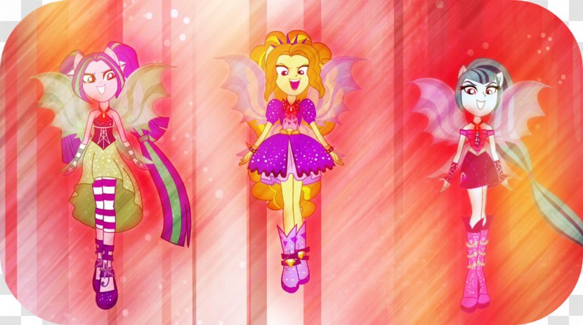 Rainbow Dash Pony Pinkie Pie The Dazzlings Equestria - Heart - My Little Transparent PNG